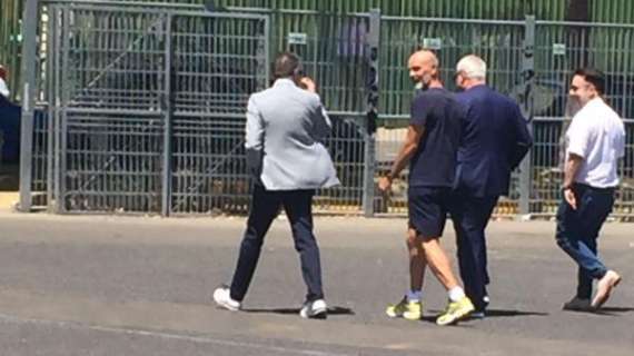 FOTO FV, I dirigenti viola e Pioli vanno a pranzo