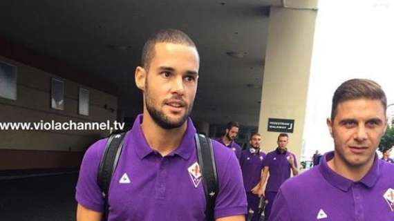 FOTO, Mario Suarez si allena con la Fiorentina