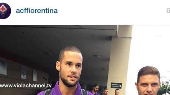 ACF, Prima foto in maglia viola per Mario Suarez