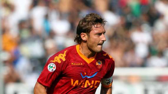 TOTTI, L'obiettivo è arrivare fra le prime quattro