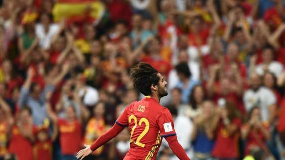 SPA-ITA 3-0, Isco-Morata: azzurri umiliati al Bernabéu