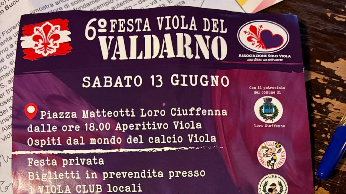Associazione "Solo Viola" e "Valdarno Viola" in Consiglio Regionale per l'iniziativa benefica
