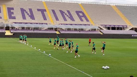 FOTO-VIDEO FV, Il Rapid in campo per la rifinitura