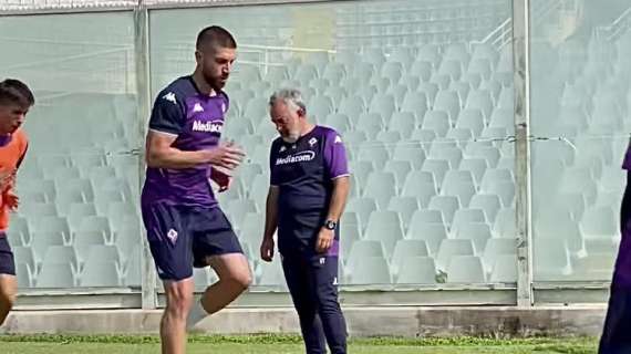 FOTO, Nastasic torna ad allenarsi sotto la Fiesole