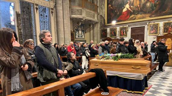 Gabriella Bernardini, le immagini del funerale della signora Beatrice 