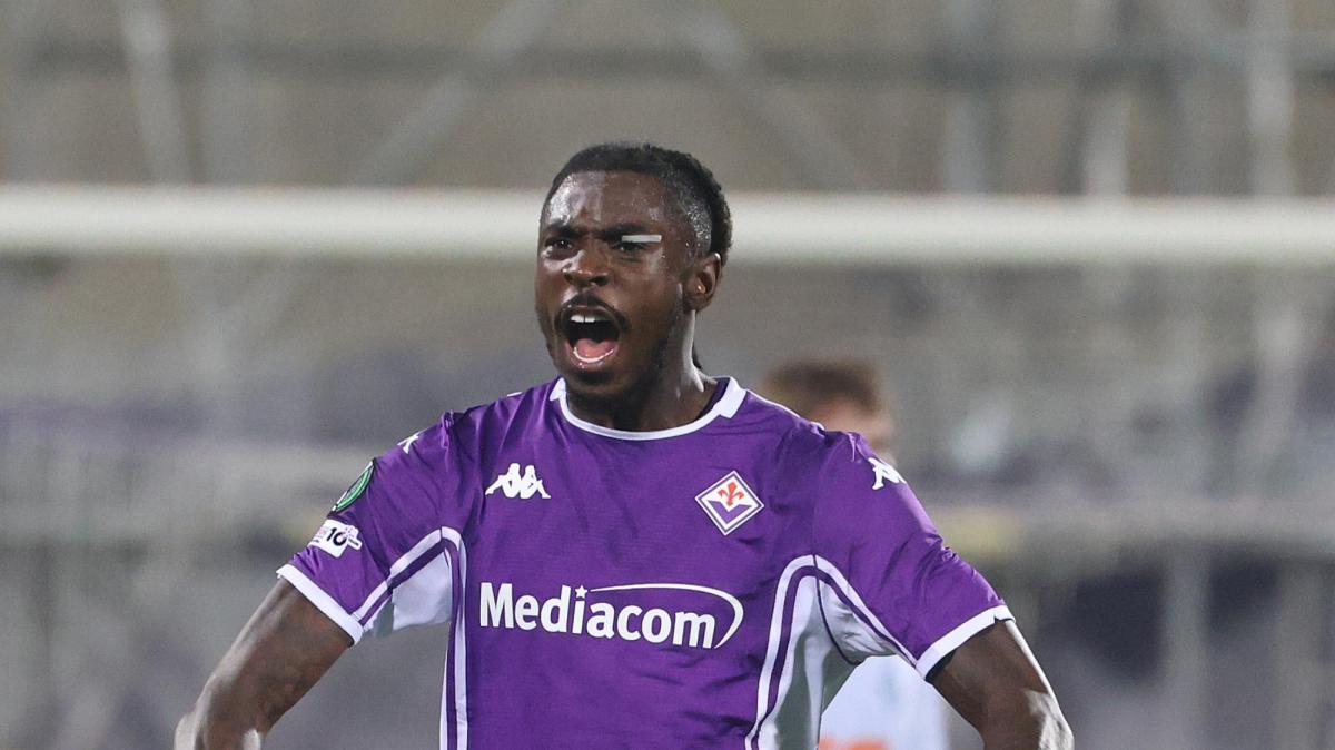 Fiorentina-Dinamo Kiev, Kean torna al gol e porta i viola avanti dopo i primi 45'