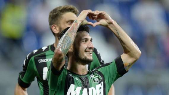 E. LEAGUE, Al 45', Sassuolo avanti 2-0 