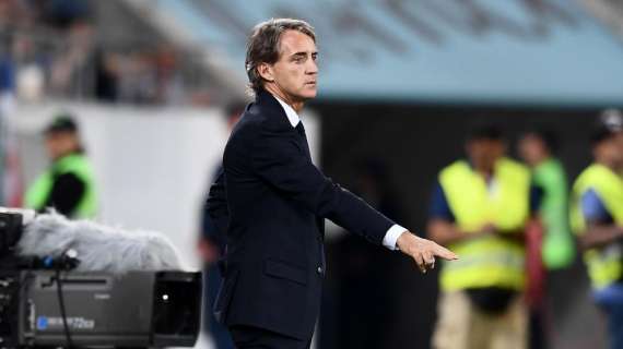 MANCINI, Felice per l'entusiasmo. Gli italiani...