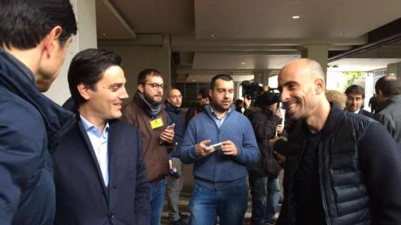FOTO FV, Borja a Roma incontra arbitri e Montella