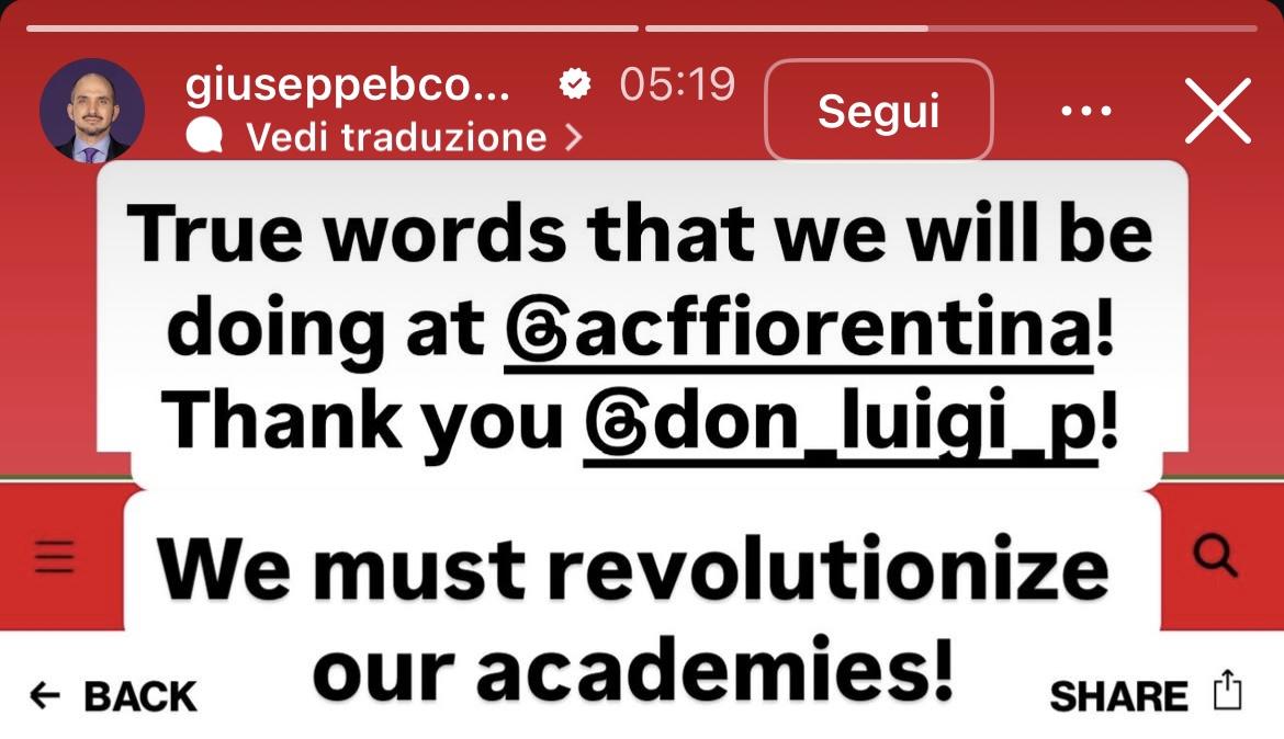 Giuseppe Commisso: "Rivoluzioneremo le nostre scuole calcio"