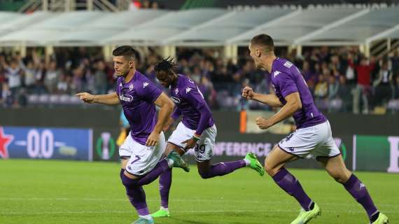 FIO-HEARTS 1-0, Sblocca la partita Jovic: gol di testa