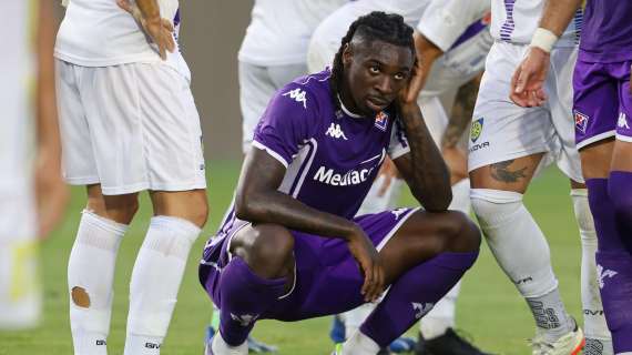 Secondo test amichevole ok. Corriere dello Sport: "Doppio Kean e la Fiorentina si diverte"