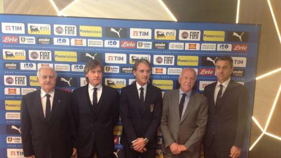 FOTO FV, Roberto Mancini presentato a Coverciano