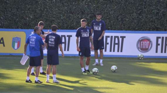 FOTO FV, Azzurri in campo: schemi e tattica