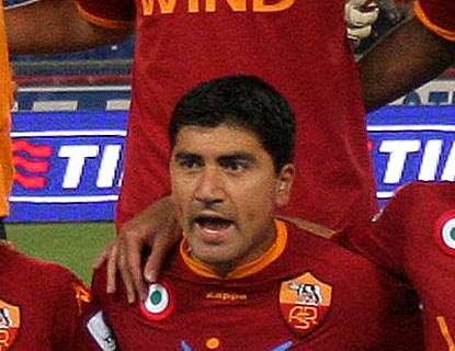 FIORENTINA-ROMA 2-0, Espulso Pizzarro 