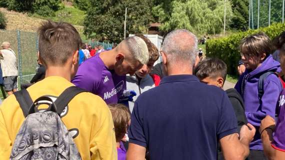 FOTO FV, Bagno di folla per Gollini, il più richiesto