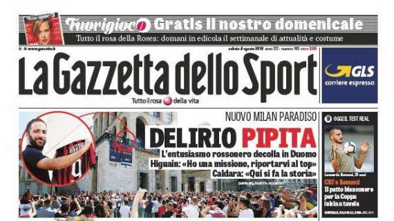 RASSEGNA, I titoli dei quotidiani sportivi