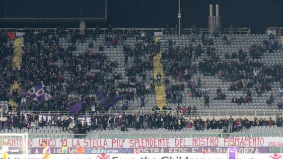 FIORENTINA-EMPOLI, La partita delle curve