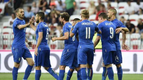 ITALIA-URUGUAY, 3-0 il finale: Eder e De Rossi a segno