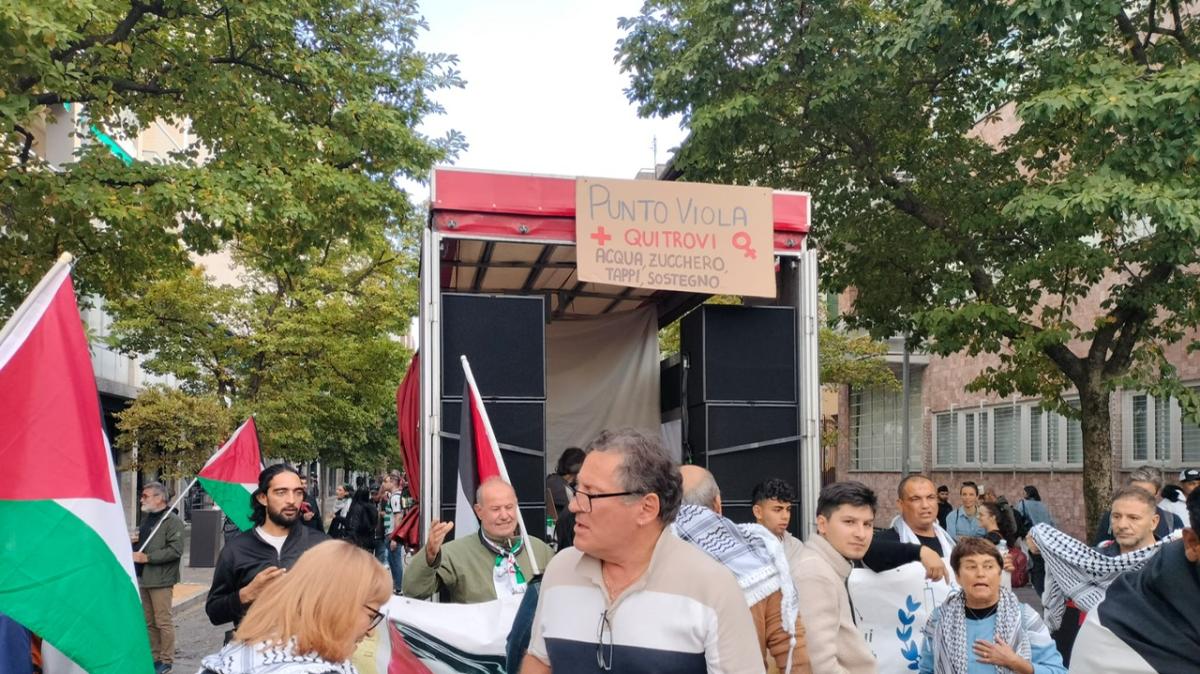 Italia-Israele, il racconto delle manifestazioni di oggi a Udine