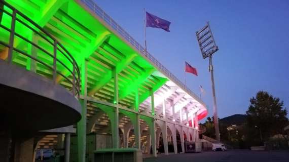 FOTO, Il Franchi si colora con la nuova illuminazione