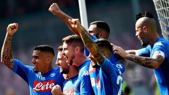 NAPOLI-CAGLIARI, Tris azzurro nel lunch match