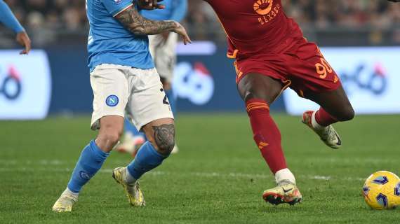 Roma-Napoli, ecco le formazioni ufficiali del posticipo di Serie A