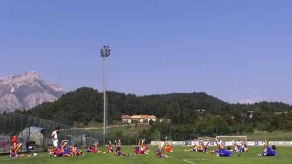 RITIRO, Lo staff viola già arrivato a Cortina