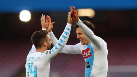 NAPOLI, Con 2 gol ai viola sarà quota 100 nel 2016