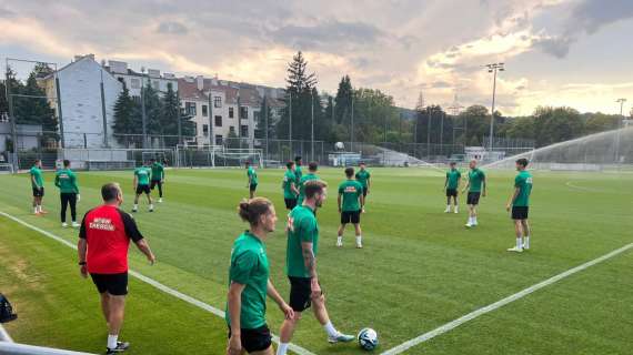 FOTO-VIDEO FV, Rapid Vienna in campo per rifinitura