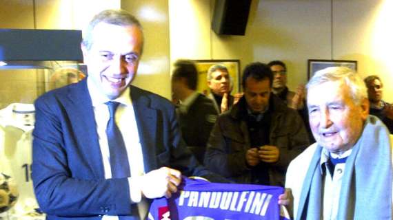 MENCUCCI, Una maglia viola per Egisto Pandolfini