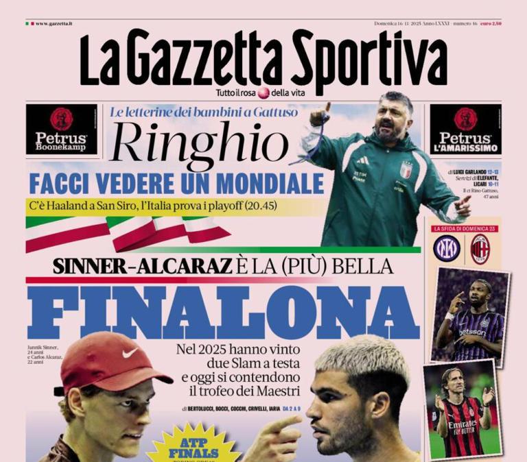 Rassegna stampa, le prime pagine dei quotidiani sportivi in edicola