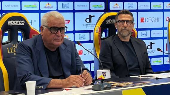 Dopo la corte a Firenze, Corvino abbraccia Di Francesco: "Sempre stata sintonia"