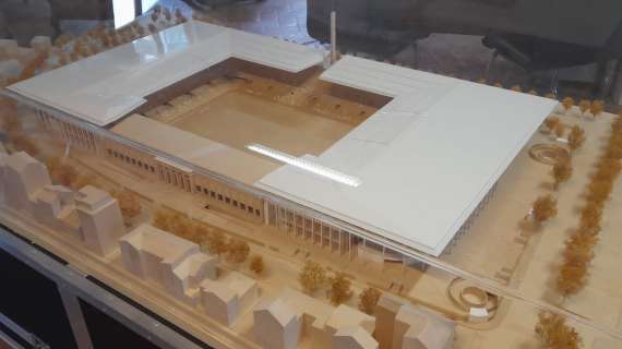 FRANCHI, Foto del restyling: ecco il plastico dello stadio