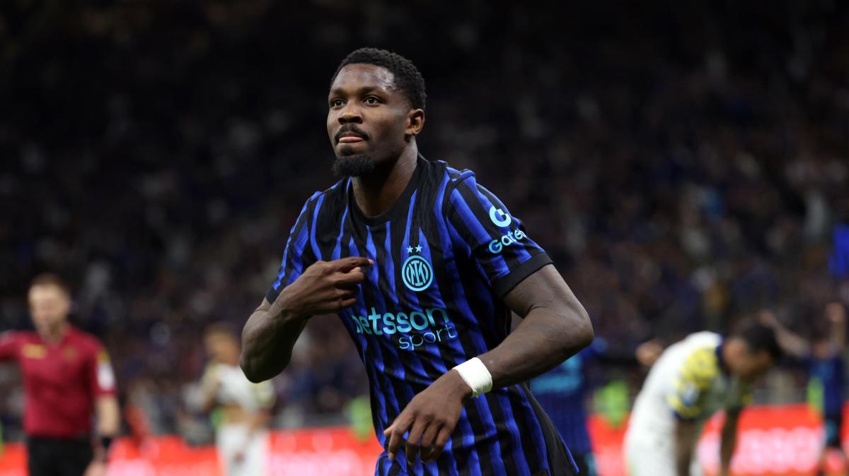 Coppa Italia: allarme Inter, Thuram a rischio per problema muscolare