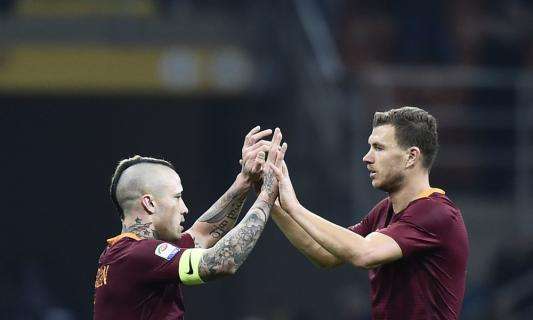 SERIE A, Roma espugna Meazza e blinda 2° posto