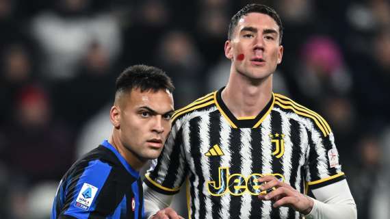 JUVE-INTER, Vlahovic e Lautaro firmano il derby d'Italia