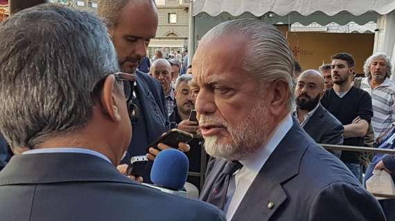 DE LAURENTIIS, Chiesa? Ho chiesto più volte ma...