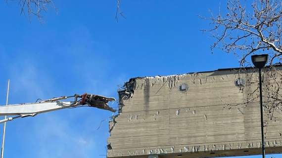 VIDEO FV, La demolizione del tabellone in Ferrovia