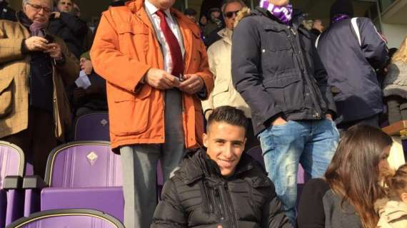 FOTO FV, Tello al Franchi per seguire la partita