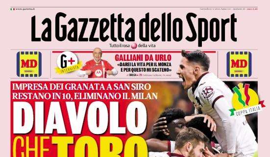 RASSEGNA STAMPA, Le prime pagine dei giornali