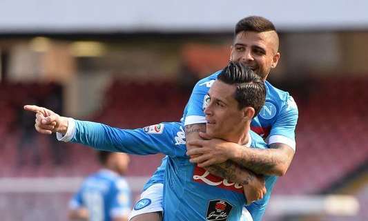 PALERMO-NAPOLI, Le formazioni ufficiali: c'è Insigne