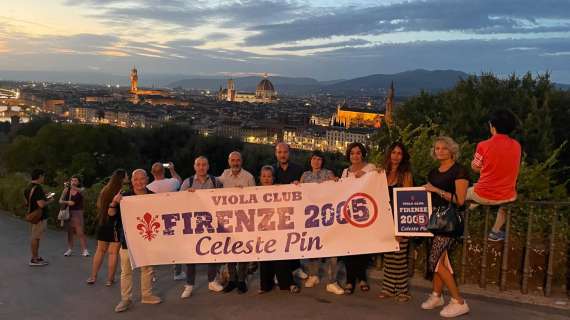 Il Viola Club Firenze 2005 cambia nome: l'omaggio a Celeste Pin