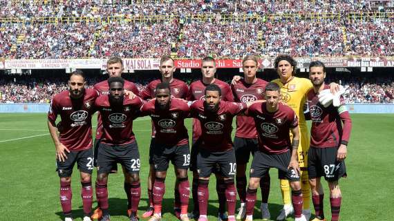 FOTO, La Salernitana "avverte" la Fiorentina