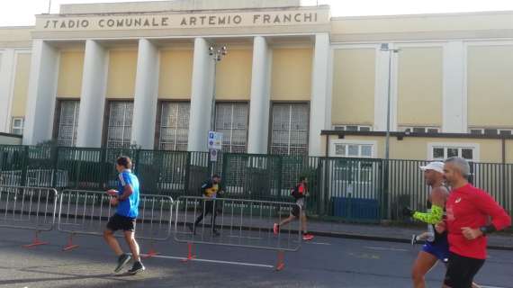 FOTO FV, La Firenze Marathon passa dal Franchi