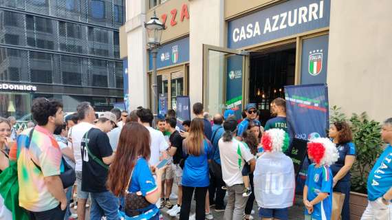 CASA AZZURRI, Apre anche a Lipsia per Italia-Croazia