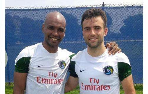 FOTO, Rossi si è allenato oggi coi New York Cosmos