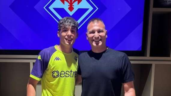 Primavera Fiorentina, Gabriele Conti firma il suo primo contratto da professionista