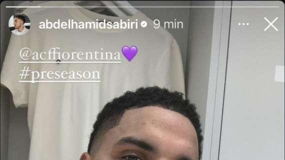 FOTO, Abdelhamid Sabiri è al Viola Park ad allenarsi