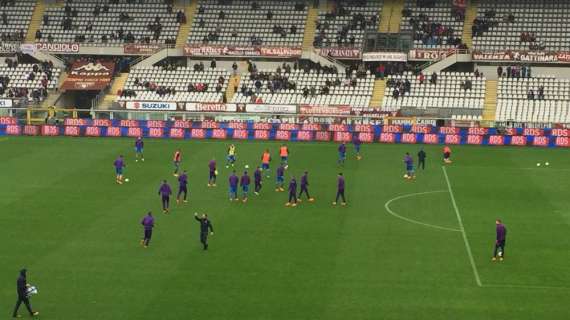 VIDEO FV, Viola in campo: tutto lo stadio applaude